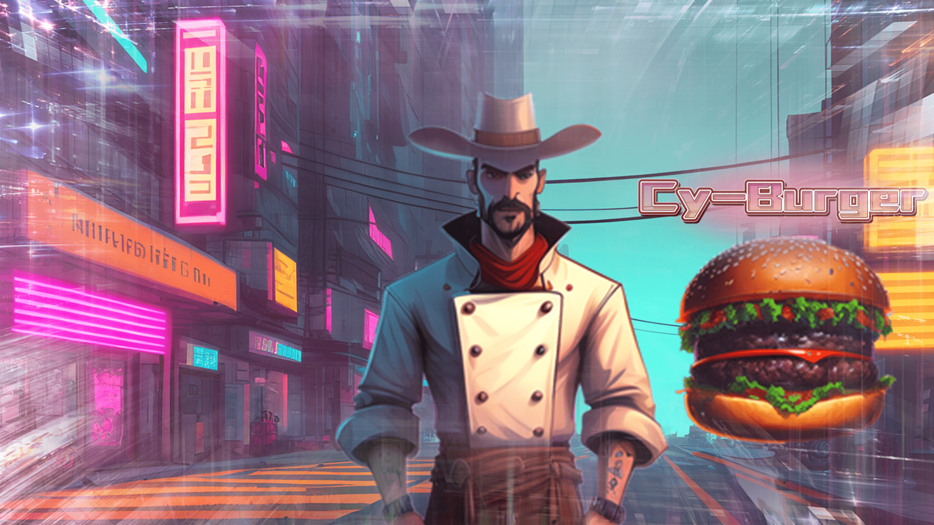 Cyber Burger: Cooking Restaurant