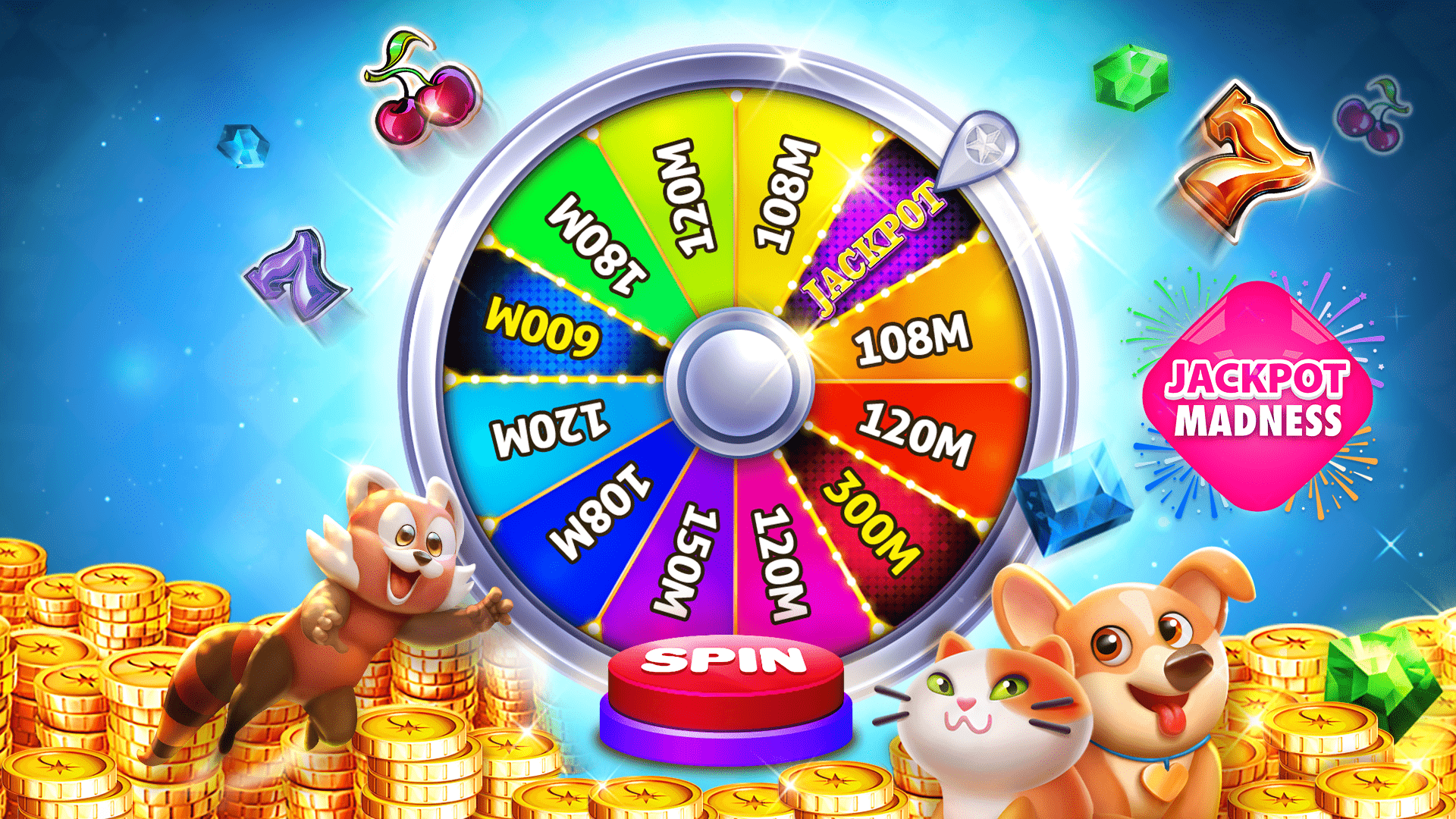 Jackpot Madness Slots - Casino Games